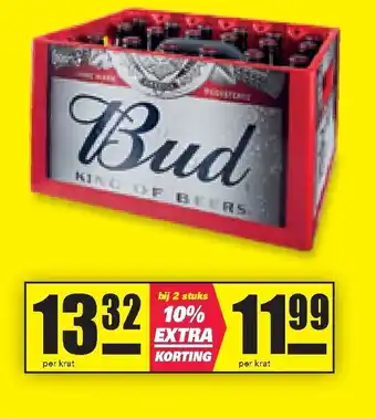 Nettorama Bud bier aanbieding