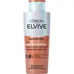Albert Heijn L'Oréal Paris Elvive Fiber booster anti-haaruitval shampoo aanbieding
