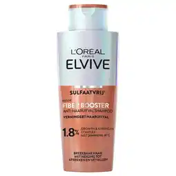 Albert Heijn L'Oréal Paris Elvive Fiber booster anti-haaruitval shampoo aanbieding