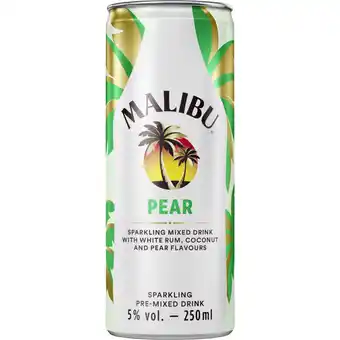 Albert Heijn Malibu Rum & pear aanbieding