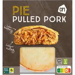 Albert Heijn AH Pie pulled pork aanbieding
