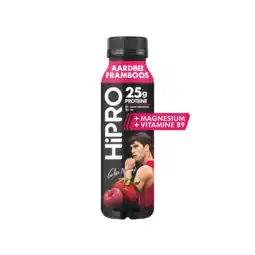 Albert Heijn HiPRO Protein drink aardbei framboos aanbieding