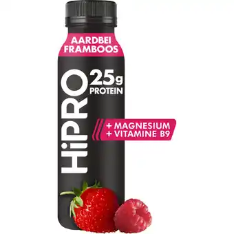 Albert Heijn HiPRO Protein drink aardbei framboos aanbieding