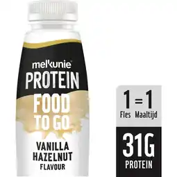 Albert Heijn Melkunie Protein food to go vanilla hazelnut aanbieding