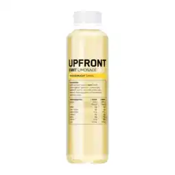 Albert Heijn Upfront Eiwit limonade passievrucht smaak aanbieding