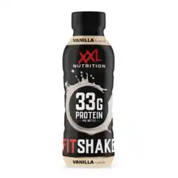 Albert Heijn XXL Nutrition Fitdrink vanilla flavour aanbieding