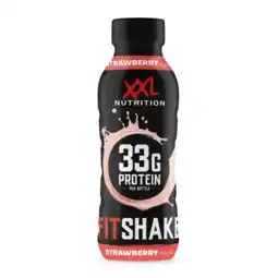 Albert Heijn XXL Nutrition Fitdrink strawberry flavour aanbieding