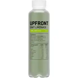 Albert Heijn Upfront Eiwit limonade appel kiwi aanbieding