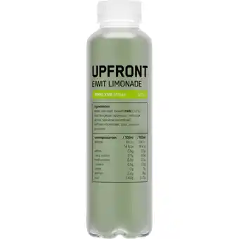 Albert Heijn Upfront Eiwit limonade appel kiwi aanbieding