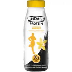 Albert Heijn Lindahls Protein milk vanillesmaak aanbieding