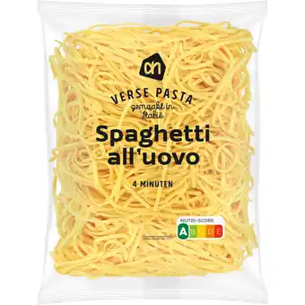 Albert Heijn AH Spaghetti all' uovo aanbieding