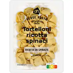 Albert Heijn AH Tortelloni verdi ricotta spinaci aanbieding