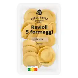 Albert Heijn AH Verse ravioli 5 formaggio aanbieding