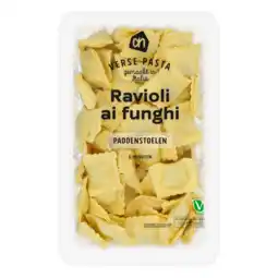 Albert Heijn AH Verse ravioli ai funghi aanbieding