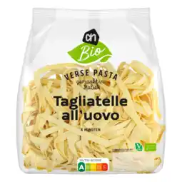 Albert Heijn AH Biologisch Verse tagliatelle all' uovo aanbieding