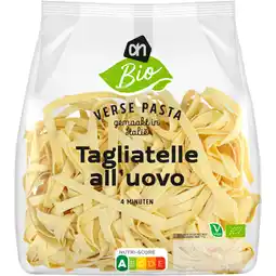 Albert Heijn AH Biologisch Verse tagliatelle all' uovo aanbieding