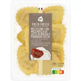 Albert Heijn AH Mezzelune con mozzarella aanbieding
