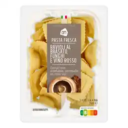 Albert Heijn AH Ravioli brasato funghi e vino rosso aanbieding