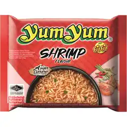 Albert Heijn Yum Yum Shrimp flavour instant noodles aanbieding