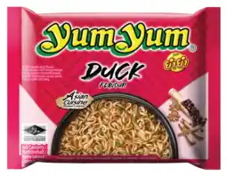 Albert Heijn Yum Yum Duck flavour instant noodles aanbieding