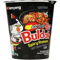 Albert Heijn Samyang Buldak spicy ramen original aanbieding