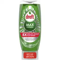 Albert Heijn Dreft Afwasmiddel max power original aanbieding