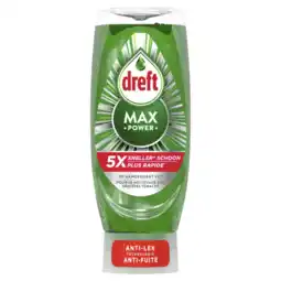 Albert Heijn Dreft Afwasmiddel max power original aanbieding