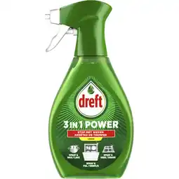 Albert Heijn Dreft 3in1 power spray citroen aanbieding