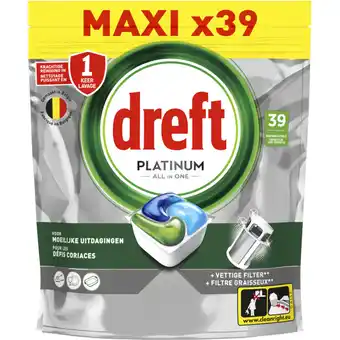 Albert Heijn Dreft Platinum vaatwascapsules regular aanbieding