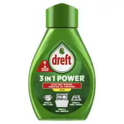 Albert Heijn Dreft 3in1 power spray navulling citroen aanbieding