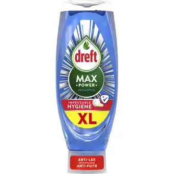 Albert Heijn Dreft Afwasmiddel max power eucalyptus XL aanbieding
