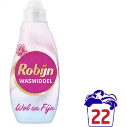 Albert Heijn Robijn Wasmiddel specials wol & fijn aanbieding