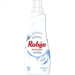 Albert Heijn Robijn Klein & krachtig stralend wit wasmiddel aanbieding