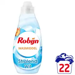 Albert Heijn Robijn Klein & krachtig stralend wit wasmiddel aanbieding