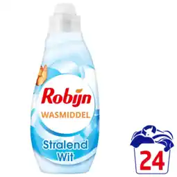 Albert Heijn Robijn Klein & krachtig stralend wit wasmiddel aanbieding