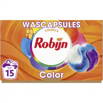 Albert Heijn Robijn 3-in-1 Wascapsules color aanbieding