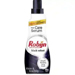 Albert Heijn Robijn Klein & krachtig black velvet wasmiddel aanbieding