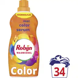 Albert Heijn Robijn Color wasmiddel voordeelfles aanbieding