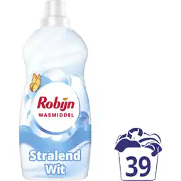 Albert Heijn Robijn Stralend wit wasmiddel voordeelfles aanbieding