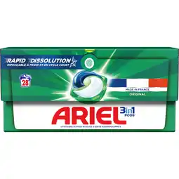 Albert Heijn Ariel 3-in-1 pods original wasmiddelcapsules aanbieding