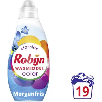 Albert Heijn Robijn Color morgenfris wasmiddel aanbieding