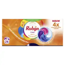 Albert Heijn Robijn Wascapsules color aanbieding