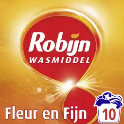 Albert Heijn Robijn Fleur & fijn waspoeder kleur aanbieding