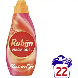 Albert Heijn Robijn Specials fleur & fijn wasmiddel aanbieding