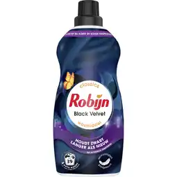 Albert Heijn Robijn Black velvet wasmiddel voordeelfles aanbieding