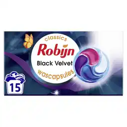 Albert Heijn Robijn 3-in-1 Wascapsules black velvet aanbieding