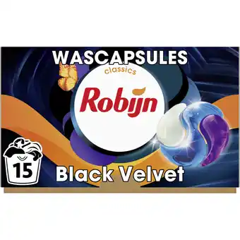 Albert Heijn Robijn 3-in-1 Wascapsules black velvet aanbieding