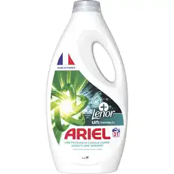 Albert Heijn Ariel Vloeibaar+ touch of lenor wasmiddel aanbieding