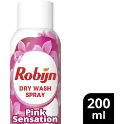Albert Heijn Robijn Dry wash spray pink sensation aanbieding