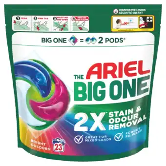 Albert Heijn Ariel Pods color the big one wascapsules aanbieding